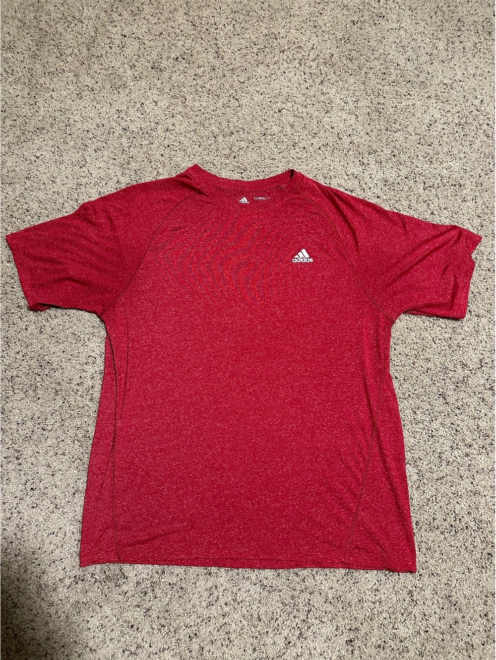 Adidas ClimaLite Red Performance T-Shirt